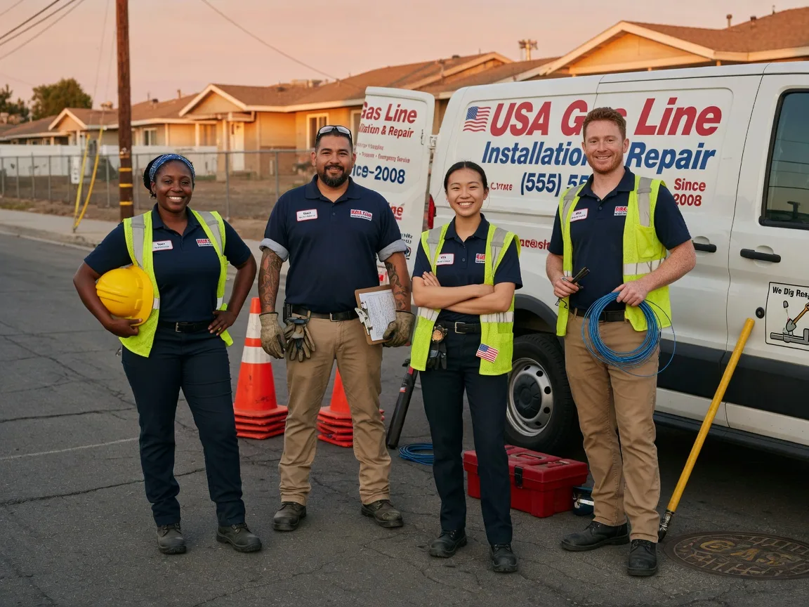 Gas Line Installation company in Lafferty, OH